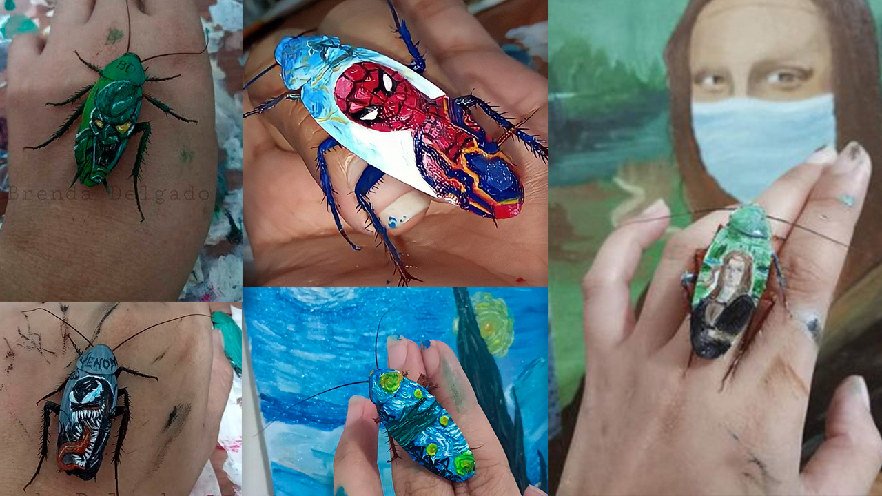 cockroach painting