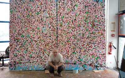 Damien Hirst Finds Serenity in Peaceful Floral Paintings