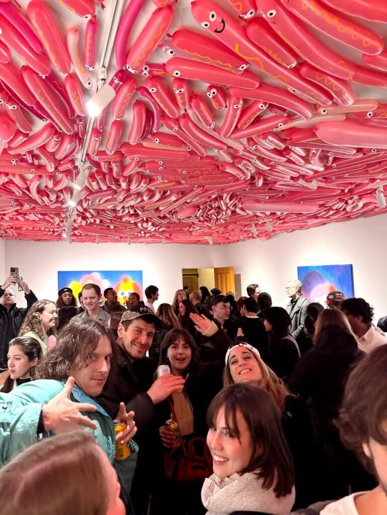 Jon Burgerman exhibition New York 2